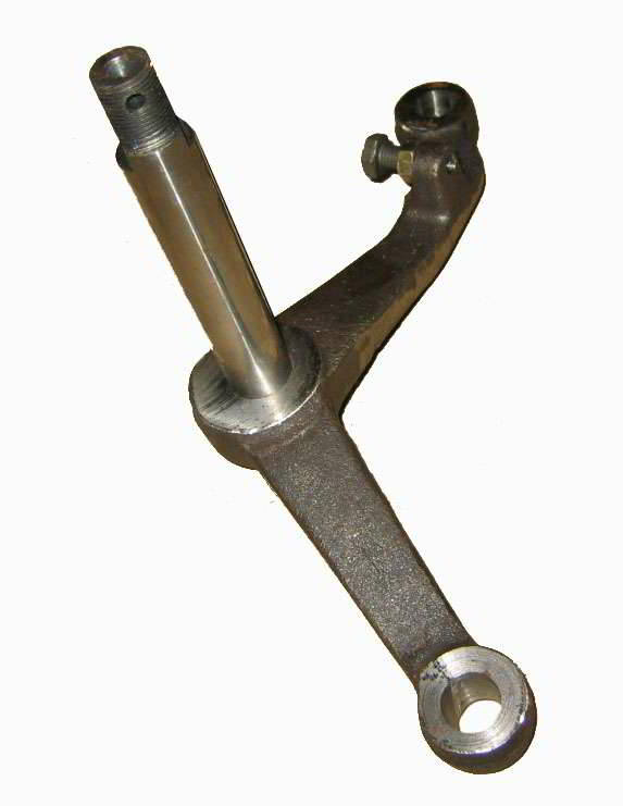 Рычаг маятниковый Соболь 2217 ЛЕВЫЙ с осью в сборе (00008065) 00005832А 001308К