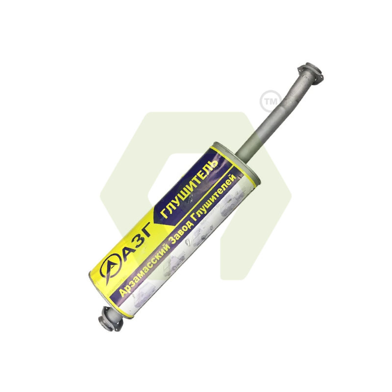 Глушитель Газель Cummins Евро 3, УМЗ-4216 Евро-4 короткий с фланцем АЗГ 011621