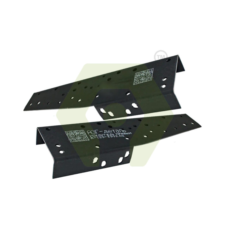 Усилитель рамы Газель СРЕДНЯЯ часть (между кабиной и кузовом) лев+прав L-630мм (ТОЛЩИНА 4мм) АЗГ-Деталь 010360+005369 00-70606 148242В 3753239+3753246вз