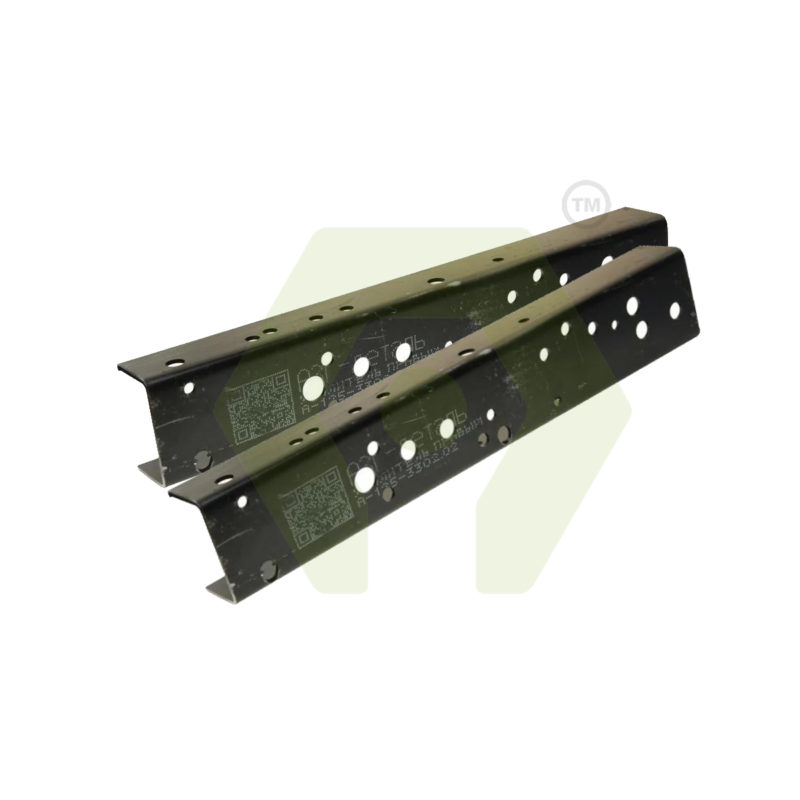 Усилитель рамы Газель ПЕРЕДНЯЯ ЧАСТЬ (под амортизатор) L-630мм лев + прав А-125 АЗГ-Деталь 017822 + 017671 148241В 3899586+3899593вз