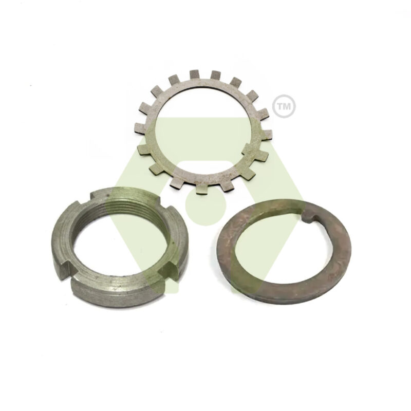 Шайба + 2 гайки упорная подшипников ступицы задней Газель Некст Грузовая 4.6т (дисковые тормоза) шлицевая М55х2 00-71149 4150341вз