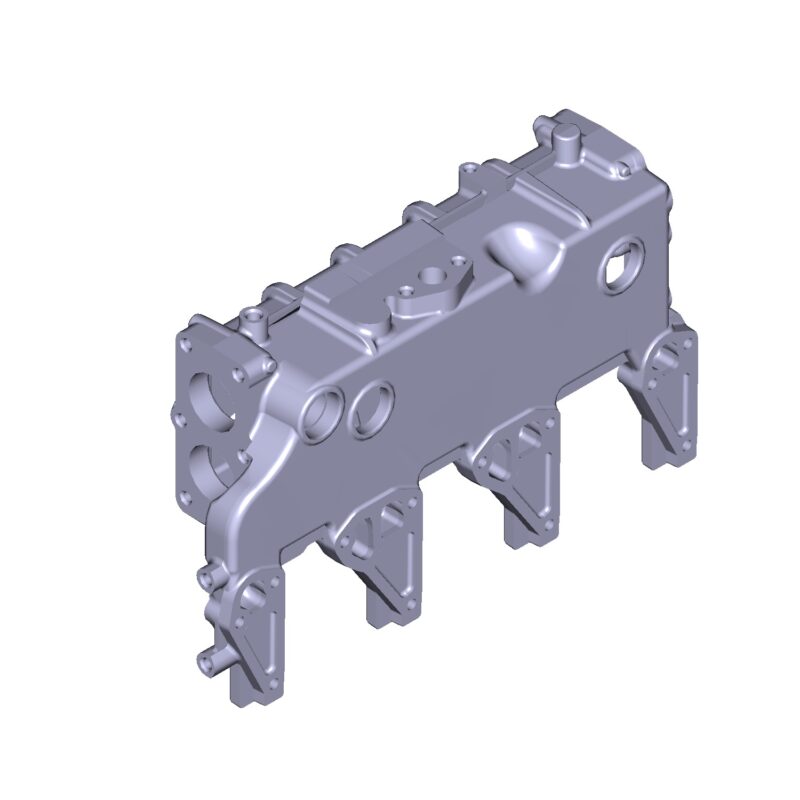 Корпус радиатора отработавших газов для а/м ЯМЗ 534 ЕВРО-4 ОРИГИНАЛ 00459511А