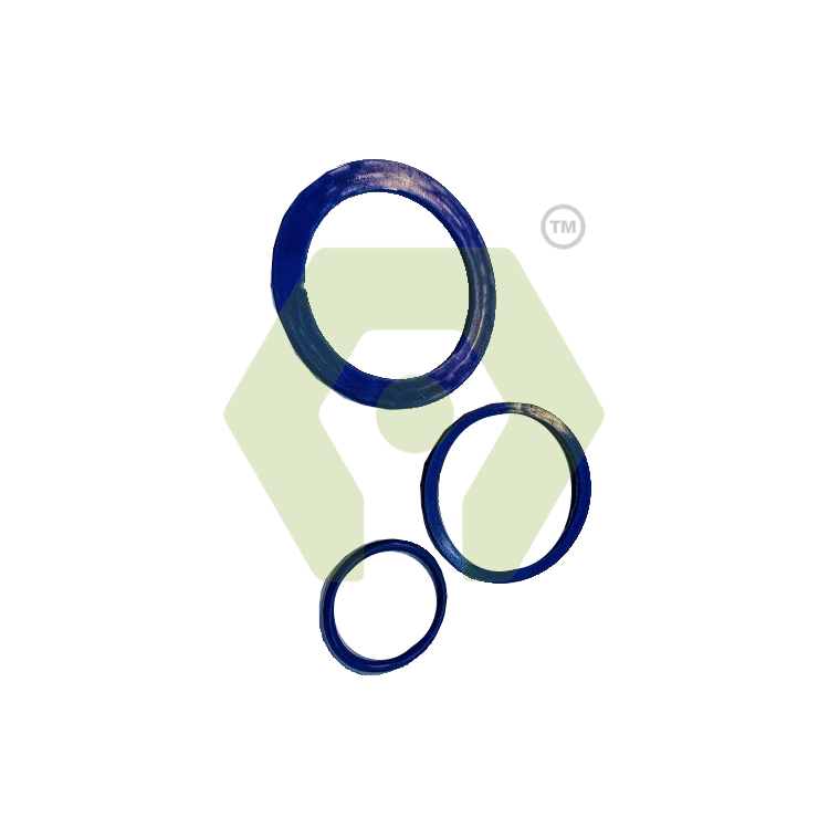 Уплотнит. (кольца прокладки) переход. масляного фильтра дв.C ummins 2.8 к фильтру дв. ЗМЗ 406 (силик 3шт) 026494