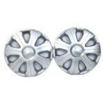 Колпак колеса Газель Расинг серебро ЗАДНИЙ (2шт) 018822