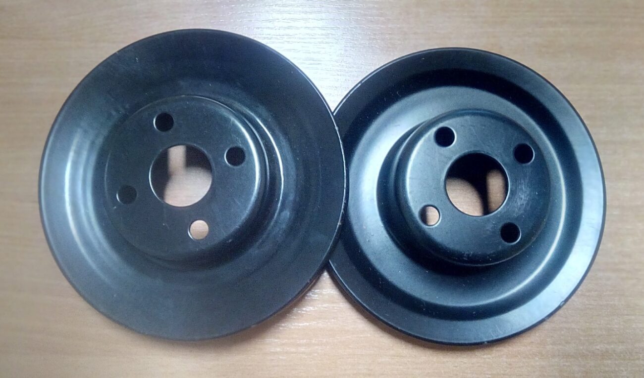 Шкив водяного насоса дв.402 задний/передний (метал) 002685