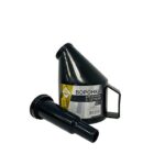 Воронка для топлива с сеткой "Lux" (черный) 022693