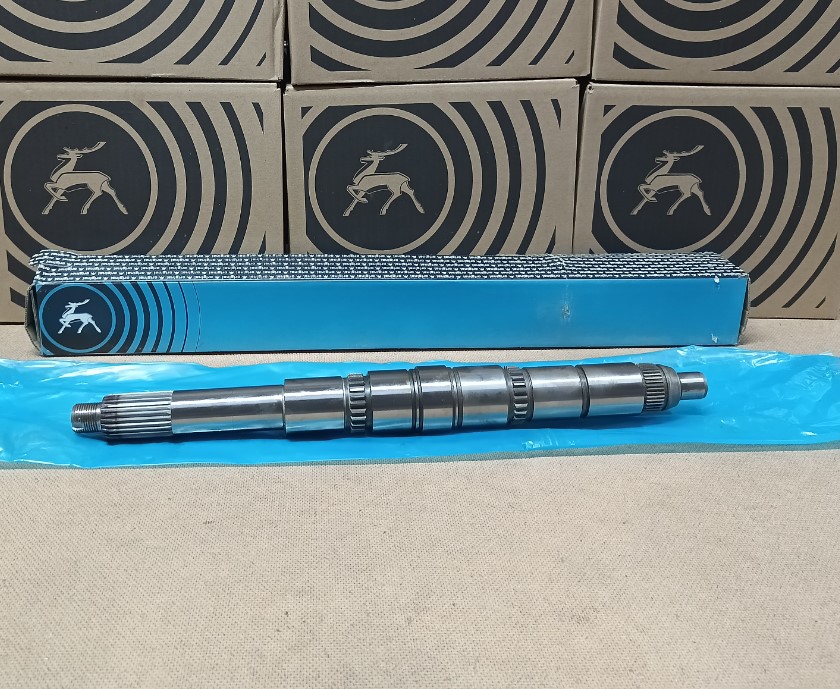 3477724487445413104ea71161f3cf63.jpg Вал вторичный КПП Газель Некст 330 Нм ОРИГИНАЛ (идет с Кольцо стопорное муфты 3-4 передачи вторичного вала А21R22-1701117-10) 00712302А