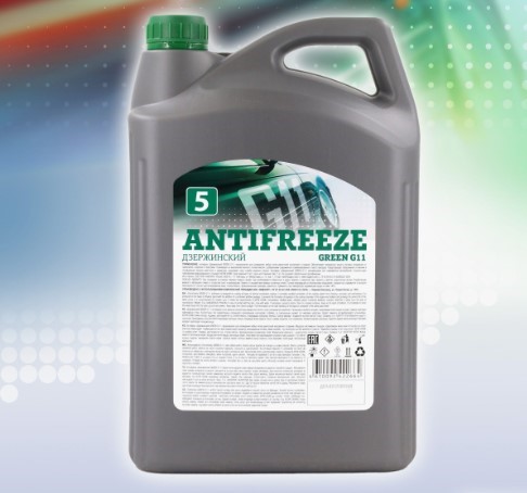 Антифриз G11 (5кг) зеленый Дзержинский Green 1673931