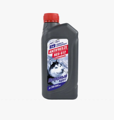 Антифриз G12 (1кг) красный "Полярный круг" RED-40 0176709