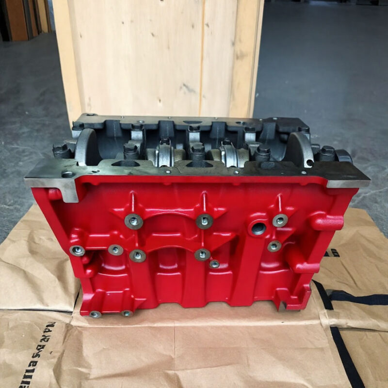 Блок цилиндров Газель Cummins в сборе Оригинал коленвал, шатуны, поршни, вкладыши 5261257 / 5261256 / 5334639 шорт блок 00-64394 00665447А