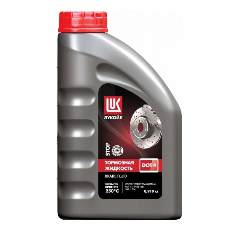 Тормозная жидкость ДОТ-4 Лукойл 910 гр.