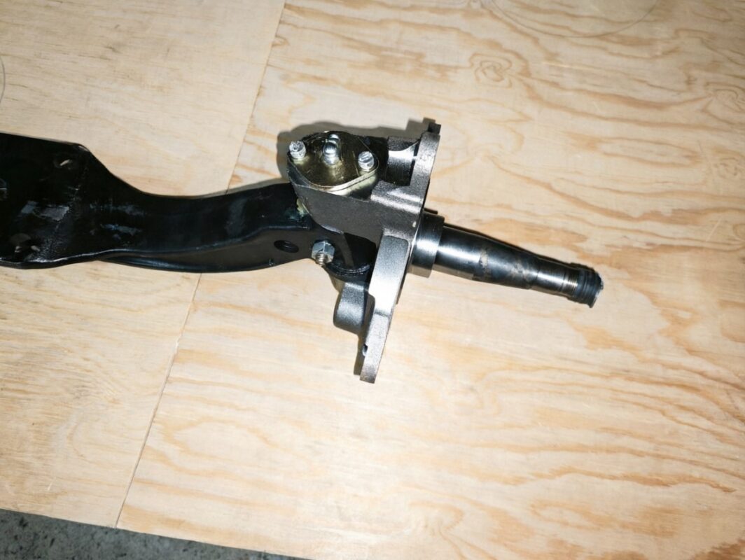 Балка передней оси Газель 3302 в сборе Аналог (Балка Кулаки Шкворни) Гарантия 2 недели