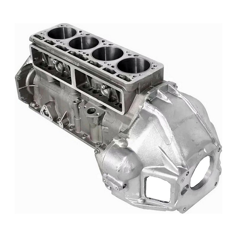 Блок цилиндров дв. УМЗ-42164 Бизнес с кpышками и картером сцепления, Евро 3,4,5 чугун 00-71436